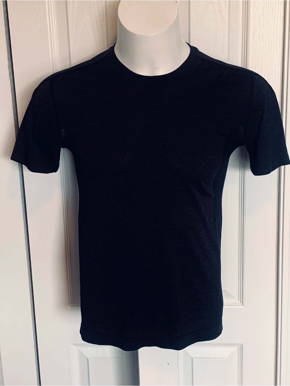Reigning Champs athletic Black Crewneck Men's T-Shirt